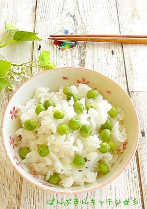 色鮮やか⁂春の豆ご飯-レシピのメイン写真