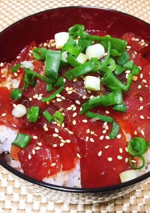 絶品✩漬けマグロ丼-レシピのメイン写真