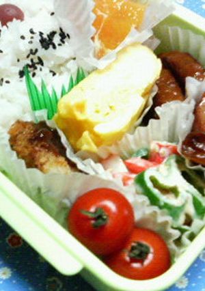 ✿お弁当の隙間に❀ピーマンとカニかま✿-レシピのメイン写真