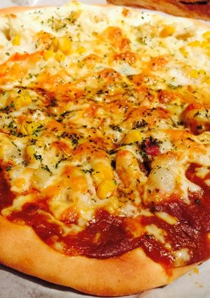キッズ大好き☆カレーピザ！-レシピのメイン写真