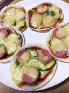 プチピザ 〜餃子の皮〜-レシピのメイン写真