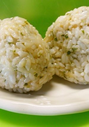 ＊青じそ揚げ玉むすび＊-レシピのメイン写真