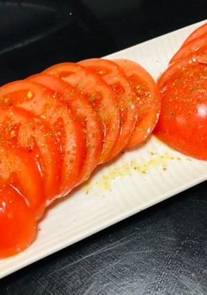かけるだけで一味上がる！冷やしトマト-レシピのメイン写真