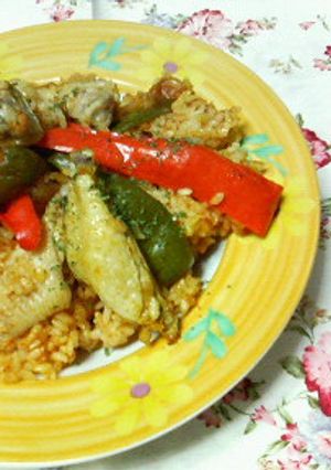 ✿フライパン1つで❀簡単✿カレーパエリア-レシピのメイン写真