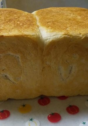 卵バター砂糖不使用！練乳でヘルシー食パン-レシピのメイン写真