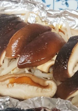 生椎茸のホイル焼き-レシピのメイン写真