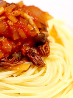 ホタルイカのトマトソースパスタ♪-レシピのメイン写真