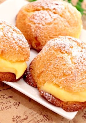 ラングドシャシュークリーム-レシピのメイン写真