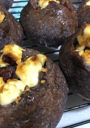 ブルーベリークリームチーズパン 酵母-レシピのメイン写真