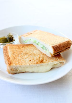 皆大好き！我が家の【ホットサンド】-レシピのメイン写真