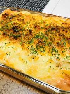 じゃがいもの簡単明太マヨグラタン-レシピのメイン写真