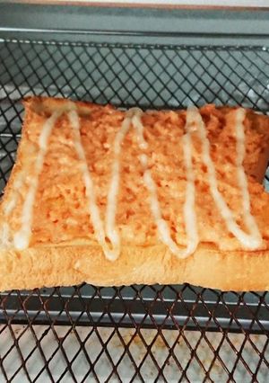 鮭マヨトースト!-レシピのメイン写真