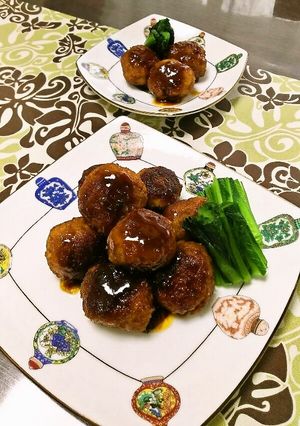 おから団子の黒酢あんかけ♪-レシピのメイン写真