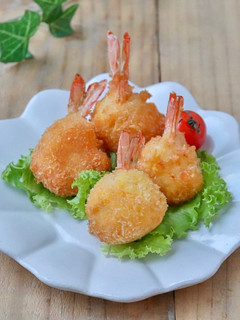 コロコロまん丸*エビフライ-レシピのメイン写真