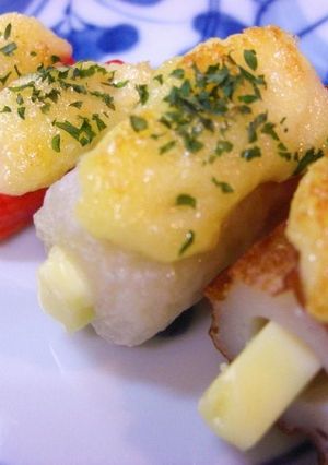 美味い♪ちくわとかにかまのマヨチーズ焼き-レシピのメイン写真