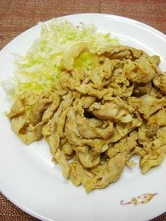 豚肉のカレー炒め。-レシピのメイン写真
