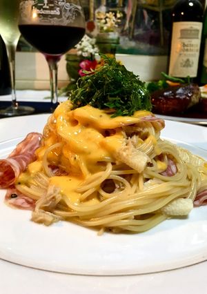 サッと簡単美味・アイオリソースのパスタ♡-レシピのメイン写真