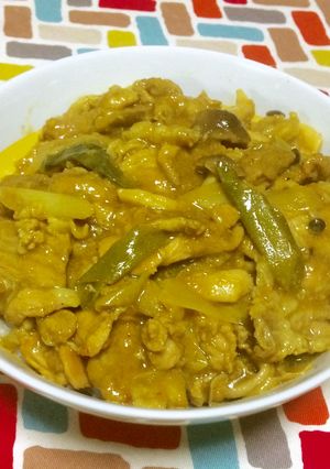 超簡単☆あっさり味の和風カレー豚丼-レシピのメイン写真