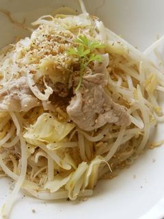 フライパンでさっぱり豚キャベモヤシ-レシピのメイン写真