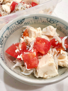 トマトとしらすと豆腐のポン酢和え-レシピのメイン写真