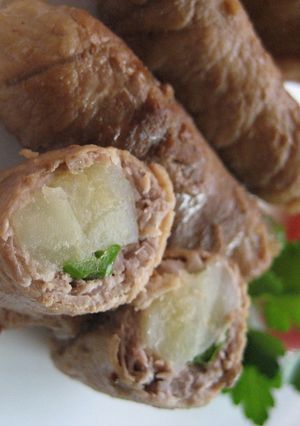 豚肉のポテトロール-レシピのメイン写真