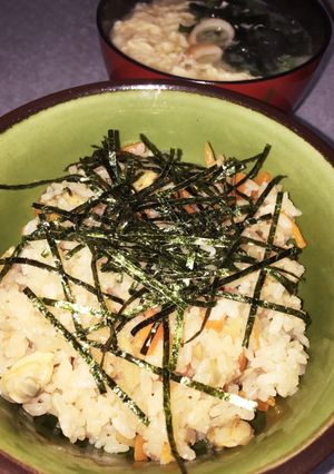 ★簡単冷凍あさりご飯★-レシピのメイン写真