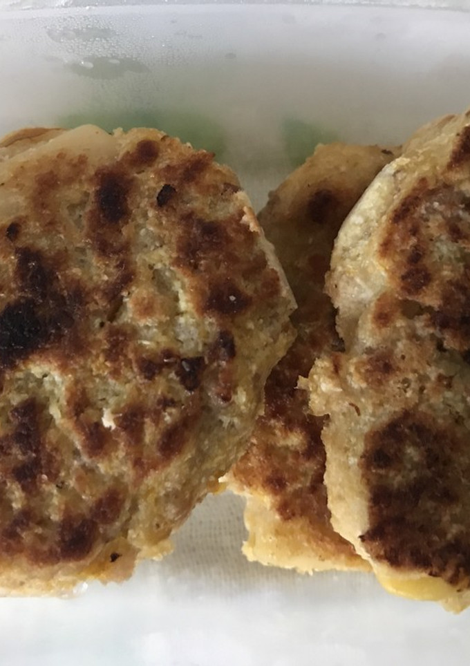 幼児食 BFで簡単かぼちゃのおからバーグ-レシピのメイン写真