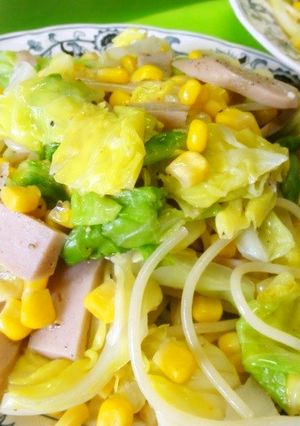*春キャベツのうま塩パスタ*-レシピのメイン写真