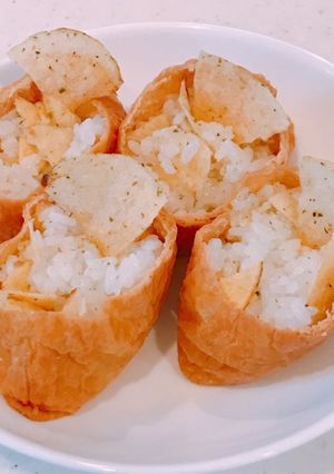 出来たてはパリパリ旨、ポテチいなり寿司！-レシピのメイン写真