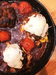 みんな大好き 煮込みハンバーグ-レシピのメイン写真