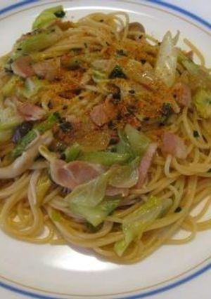 和風七味スパゲティ-レシピのメイン写真