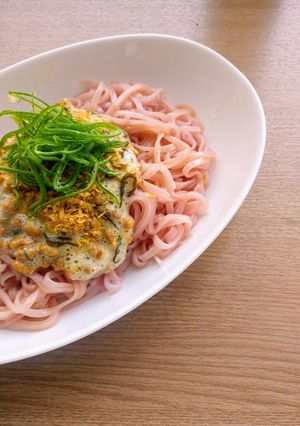 さっぱり梅風味納豆うどん-レシピのメイン写真