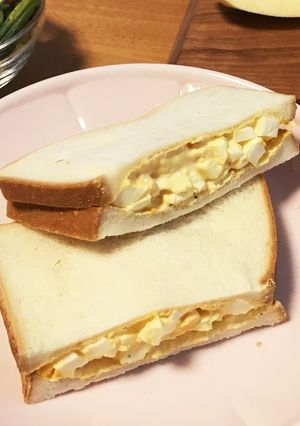 ふんわり卵サンド♡-レシピのメイン写真
