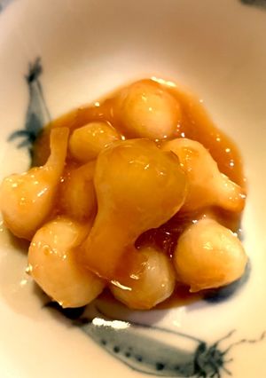 春だ！野草だ！ノビルの蜂蜜味噌漬け-レシピのメイン写真