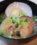 ベビーホタテ(ホタテ稚貝)のお味噌汁