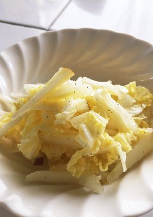 りんごと白菜の簡単サラダ-レシピのメイン写真