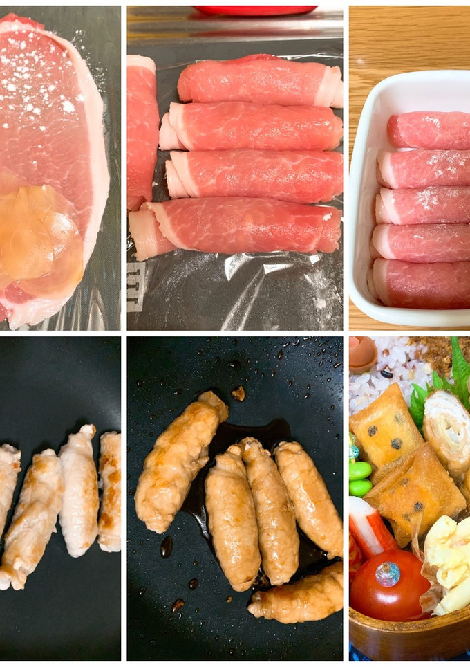 ガリの豚巻き焼き-レシピのメイン写真