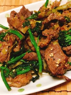 牛肉とブロッコリーのネギ塩炒め-レシピのメイン写真