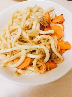 簡単!本だしを使った和風焼きうどん-レシピのメイン写真