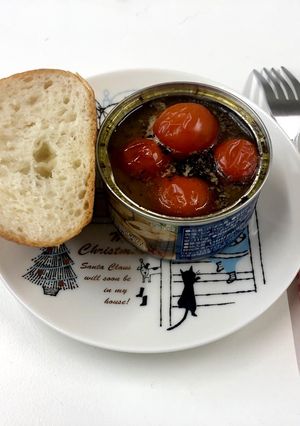 鯖缶でアクアパッツァ-レシピのメイン写真