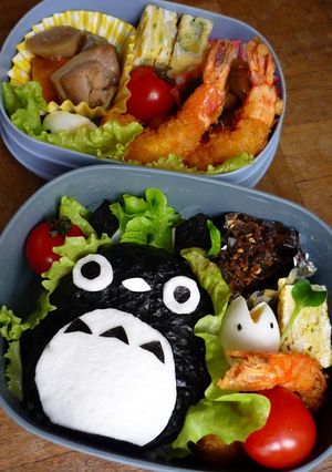 キャラ弁　となりのトトロ編-レシピのメイン写真
