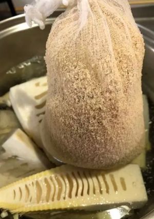 後片付け簡単!!タケノコの下茹で♪-レシピのメイン写真