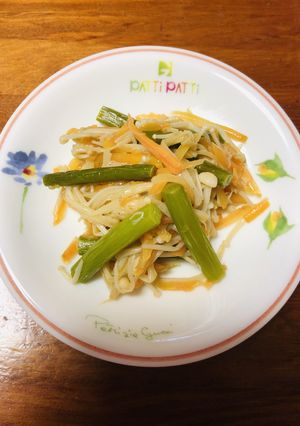 ニンニクの芽等のシャンタンナンプラー炒め-レシピのメイン写真