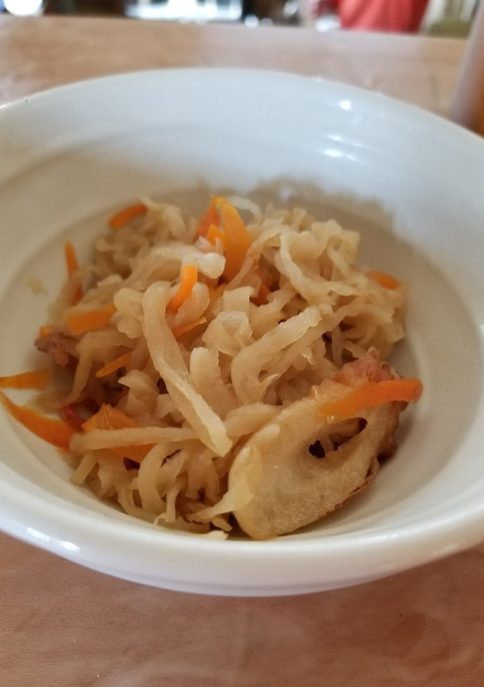 切り干し大根とちくわの煮物-レシピのメイン写真