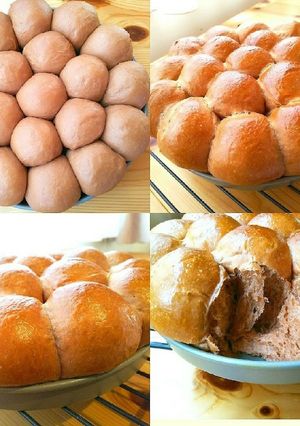 ✳️タルト型でココアちぎりパン✳️-レシピのメイン写真