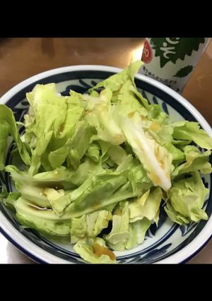 春キャベツのノンオイル青じそサラダ-レシピのメイン写真