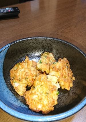 ひき肉と豆腐とちくわの肉団子-レシピのメイン写真