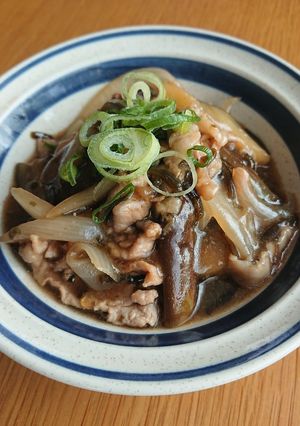 豚肉と茄子の塩昆布炒め-レシピのメイン写真