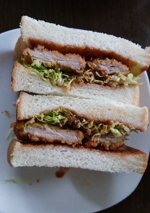 簡単ヒレカツサンド-レシピのメイン写真