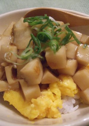 たけのこ満載!黒酢あんかけ丼-レシピのメイン写真